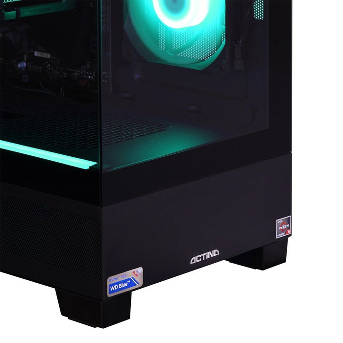 Actina PC de bureau KOMACNGIP0020 AMD Ryzen 5 7600 32 GB RAM 1 TB SSD AMD Radeon RX 7700 xt