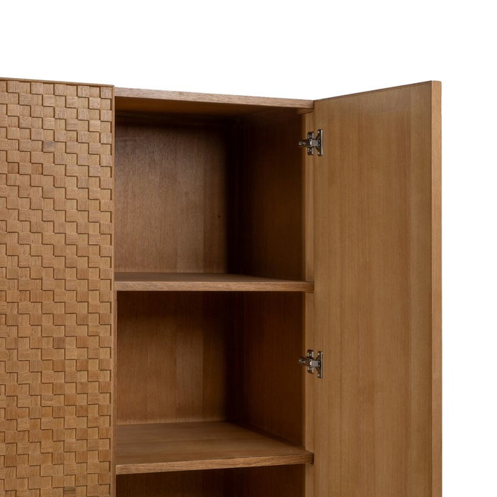 BigBuy Home Buffet MARIGNI Noir Naturel Fer Bois MDF BigBuy Home Buffet MARIGNI Noir Naturel Fer Bois MDF