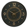 BigBuy Home Horloge Murale Vert Doré Fer 55 x 8,5 x 55 cm