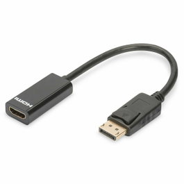 DIGITUS Adaptateur DisplayPort mâle vers HDMI femelle noir