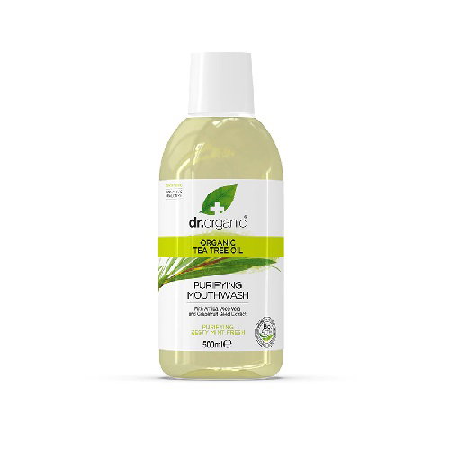 Dr. Organic Bain de Bouche Bioactive Organic à l'Huile d'Arbre à Thé 500 ml Dr. Organic Bain de Bouche Bioactive Organic à l'Huile d'Arbre à Thé 500 ml