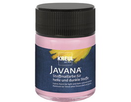 Kreul Peinture textile Javana opaque rose 50ml