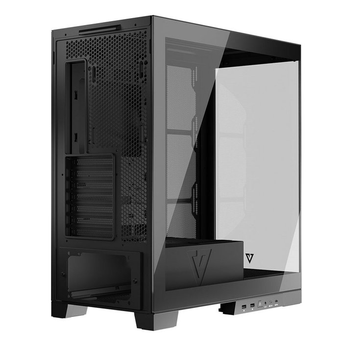 Boîtier ATX semi-tour Modecom AT-SPACE-PG-NF-20-000000-0002 Noir Boîtier ATX semi-tour Modecom AT-SPACE-PG-NF-20-000000-0002 Noir