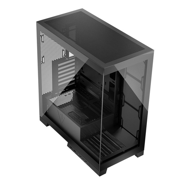 Boîtier ATX semi-tour Modecom AT-SPACE-PG-NF-20-000000-0002 Noir Boîtier ATX semi-tour Modecom AT-SPACE-PG-NF-20-000000-0002 Noir