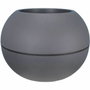 Riviera Pot de fleurs Boule Gris Granit D40 H28 cm