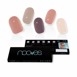 Nooves Ongles en Gel Secret Earth Premium Couleur Unie 20 u