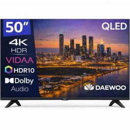 Daewoo 50VB56QV Smart TV QLED 4K UHD 50 pouces