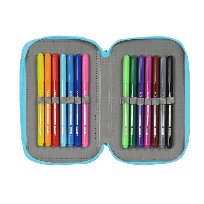 Fourre-tout BlackFit8 Cool Multicouleur 12,5 x 19,5 x 5,5 cm 37 Pièces