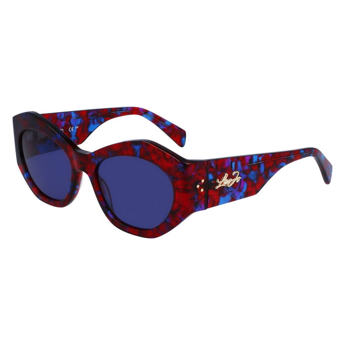 Liu Jo LJ786S-665 Lunettes de soleil rouge et violet Liu Jo LJ786S-665 Lunettes de soleil rouge et violet