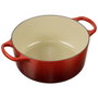 Le Creuset Signature Casserole ronde 24 cm Cerise