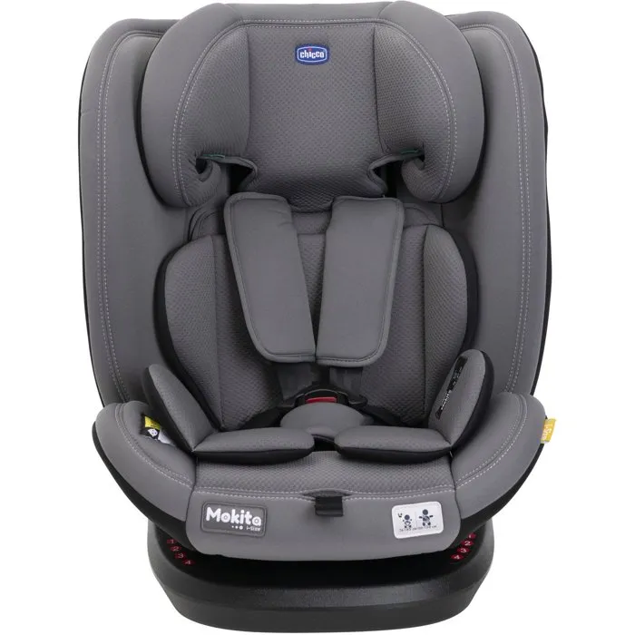 Chicco Siege auto bébé Mokita i-Size Norme i-Size Inclinable Gris noir