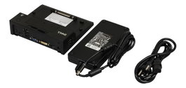 Dell Réplicateur E-Port II Simple avec USB 3.0, adaptateur CA 240 W zone EURO