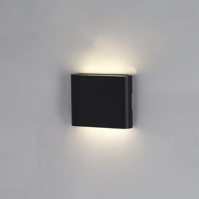 Generique Applique LED Medford 2x3W Noir pour Exterieur, Aluminium, Angle 120 Degres, 600 Lumens Generique Applique LED Medford 2x3W Noir pour Exterieur, Aluminium, Angle 120 Degres, 600 Lumens