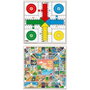 Cayro - Jeu de société plateau en bois Parchís - La Oca 33x33 cm, en espagnol