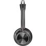 Poly Voyager Focus 2 Casque avec Station de Charge, Réduction de Bruit Active, Microphone - 9T9J5AA#AC3 Noir