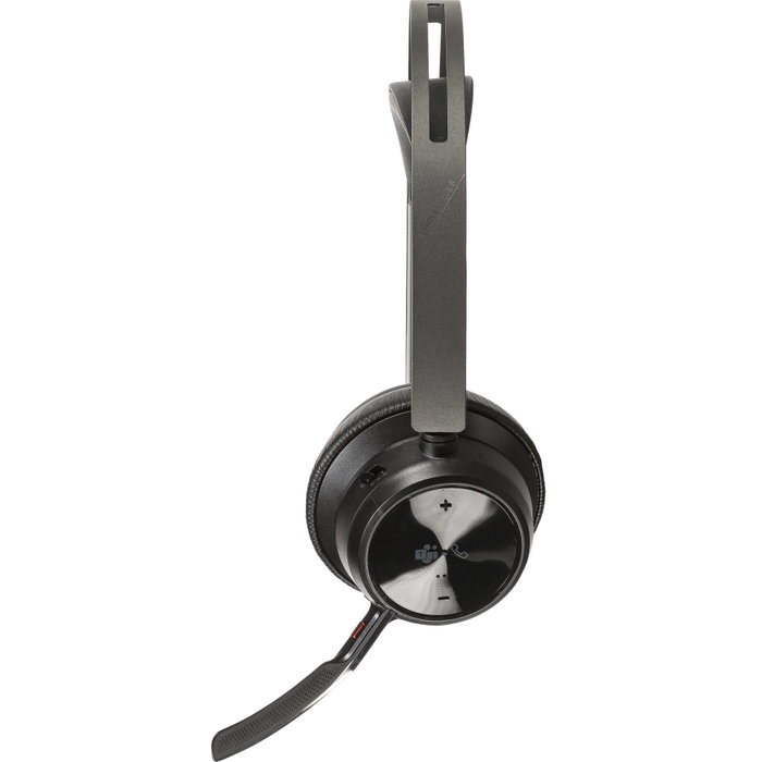 HP Poly Voyager Focus 2 UC - Headset sans fil avec station de charge - Noir