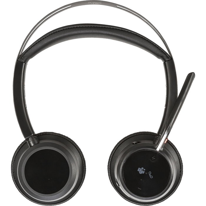 HP Poly Voyager Focus 2 UC - Headset sans fil avec station de charge - Noir