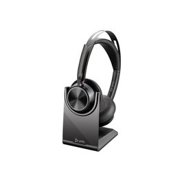 HP Poly Voyager Focus 2 UC Noir avec Station de Charge