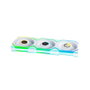 Lian Li UNI FAN SL120 Blanc, Pack de 3 Ventilateurs PWM Daisy-Chain 120mm