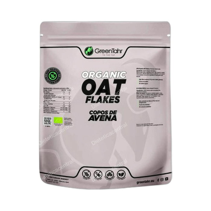 GREENTAHR Flocons d'Avoine 1kg Bio Eco GREENTAHR Flocons d'Avoine 1kg Bio Eco
