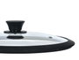KINVARA Tapa en cristal et silicone 20cm