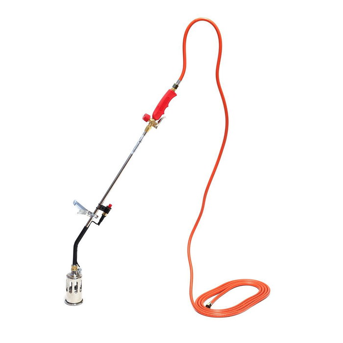 Rothenberger ROMAXI PIEZO PREMIUM - Désherbeur thermique avec détendeur - 1060°C - Ø60 mm - Gris