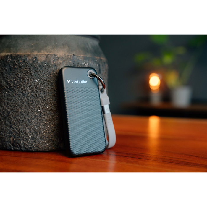 Verbatim Pocket SSD USB 3.2 1 To Noir/Gris Verbatim Pocket SSD USB 3.2 1 To Noir/Gris