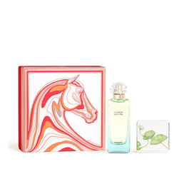 Hermès Coffret UN JARDIN SUR LE NIL Eau de Toilette 100 ml + Savon 50 gr Unisexe 2 pz