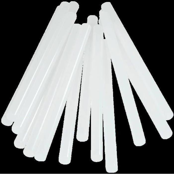 Rapid Bâtons de colle PVC & Câbles Ø12mm, 48 sticks Rapid Bâtons de colle PVC & Câbles Ø12mm, 48 sticks