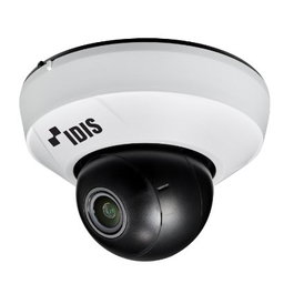 Idis Caméra Dôme Blanche 2mm Fixe 2.8mm 15m IR
