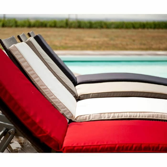 Jardin Prive Coussin bain de soleil MONTE CARLO Gris ardoise