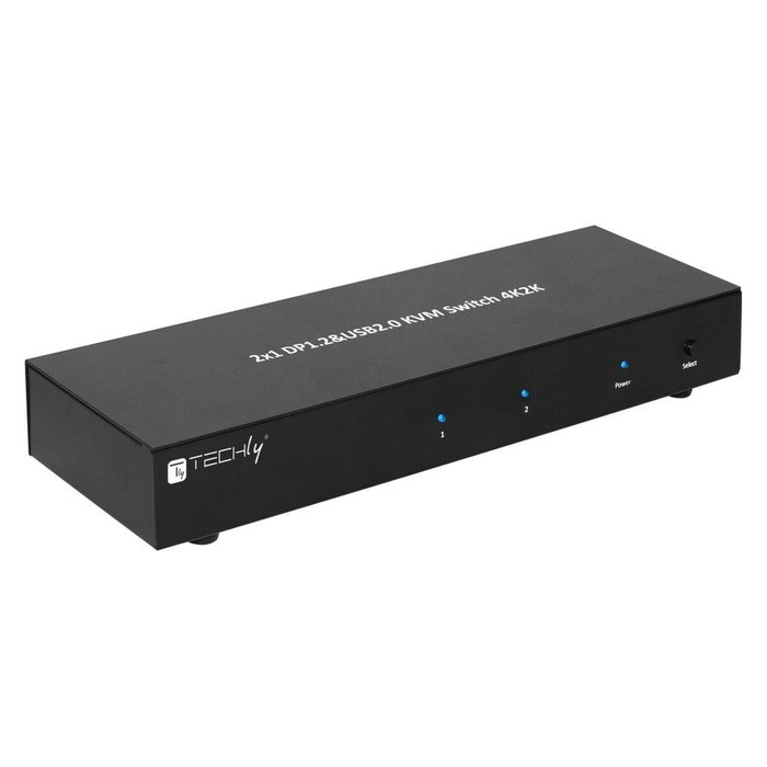 Switch KVM Techly DP-KVM2