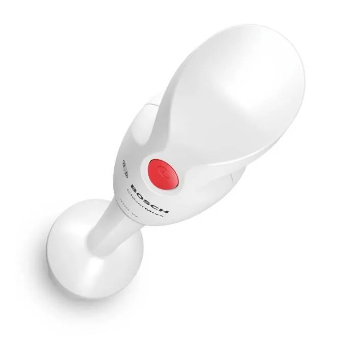 Bosch MSM14100 CleverMixx - Mixeur plongeant 400W, 1 vitesse, avec bol, poignée ergonomique, pied plastique, lames aiguisées, compatible lave-vaisselle