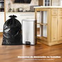 ORYX Sacs Poubelle Fermeture Facile 50 Litres, Rouleau de 10