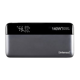 Intenso HE25000 Powerbank 25000 mAh Charge rapide Power Delivery 3.1 140 W USB-C pour ordinateur portable voyage avion