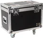 ALGAMLIGHT Flight-Case MW19X15ZX – Bois, mousse, 2 têtes mobiles, roues, 620x590x390 mm