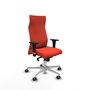 Chaise de Bureau Piqueras y Crespo B1C086G Orange Foncé