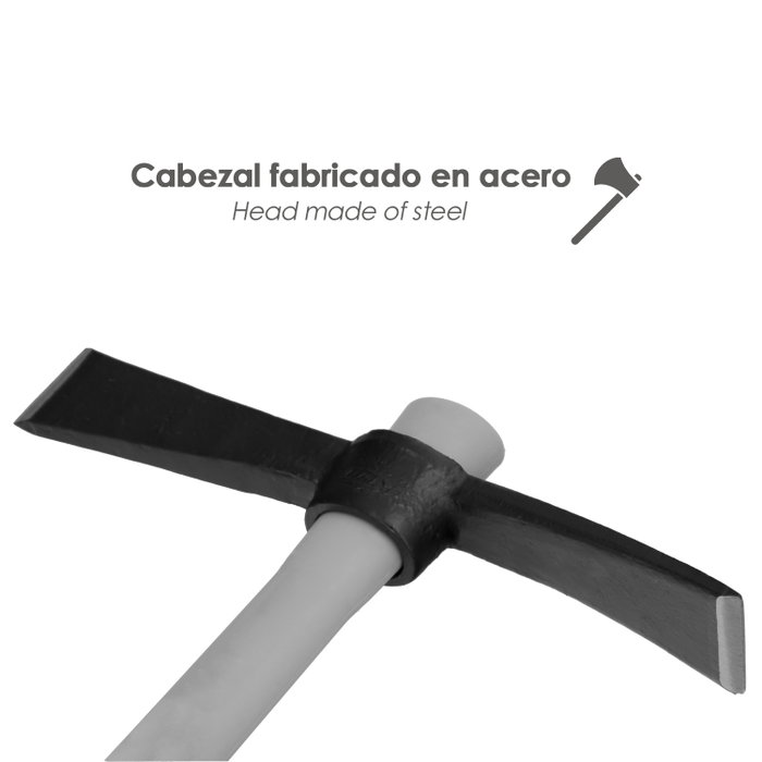 WOLFPACK LINEA PROFESIONAL Décintroir Maurer 814, 500g, manche fibre de verre