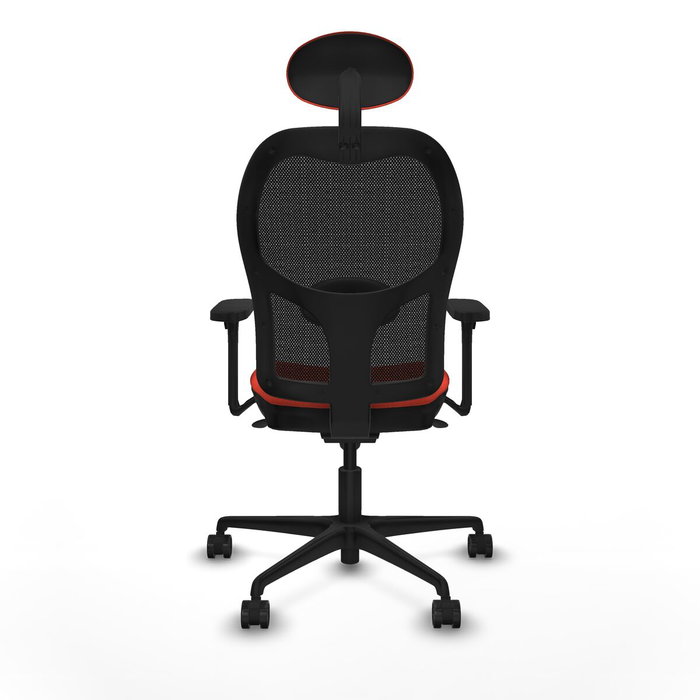 Piqueras y Crespo Chaise de Bureau avec Appui-tête Jorquera 3D036N1 Orange Foncé Piqueras y Crespo Chaise de Bureau avec Appui-tête Jorquera 3D036N1 Orange Foncé