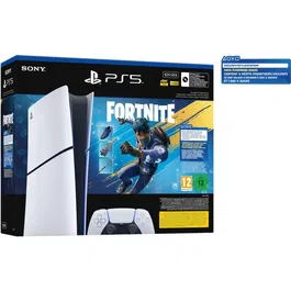 Sony PlayStation 5 Slim Console Digitale CFI-2000 + Pack Fortnite Flowering Chaos avec Tenue, Accessoires et 1000 V-Bucks