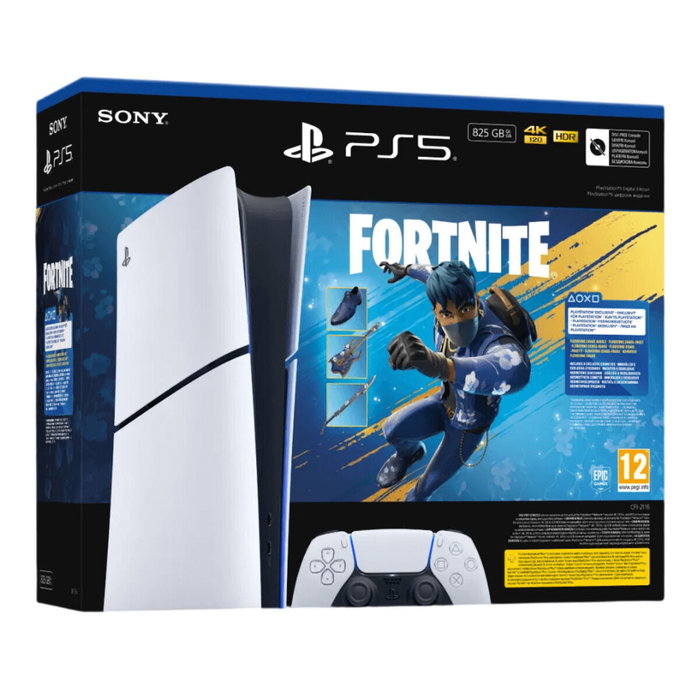 Sony Computer Entertainment Pack PS5 Digitale (Modèle Slim) + Fortnite Flowering Chaos