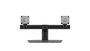 Dell MDS19 Support Double Écran pour Moniteurs 19" à 27", Réglable en Hauteur/Pivotant/Inclinable, Compatible VESA 100x100, Gestion des Câbles