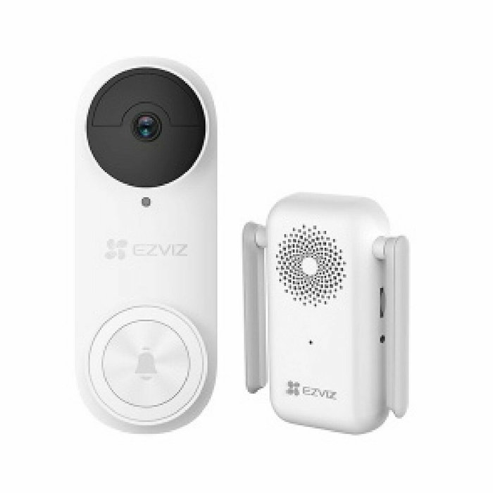 Ezviz DB2 Pro - Sonnette vidéo connectée rechargeable - Blanc Ezviz DB2 Pro - Sonnette vidéo connectée rechargeable - Blanc