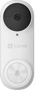EZVIZ DB2 PRO Sonnette vidéo connectée avec batterie rechargeable - Blanc - Contrôle de l'entrée