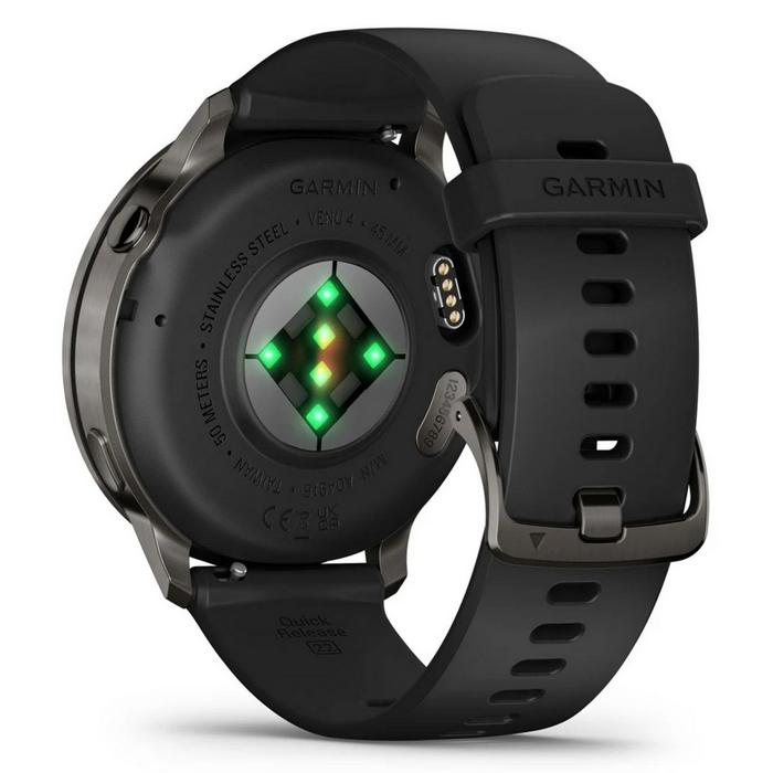 Garmin Venu 4 Montre Connectée 45mm - Réf. 010-03014-00 - Noir