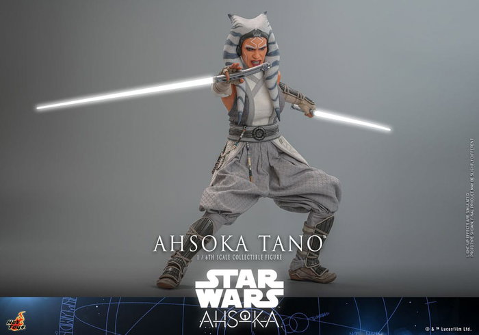 Hot Toys Star Wars : Figurine Ahsoka Tano 1/6 (28 cm)