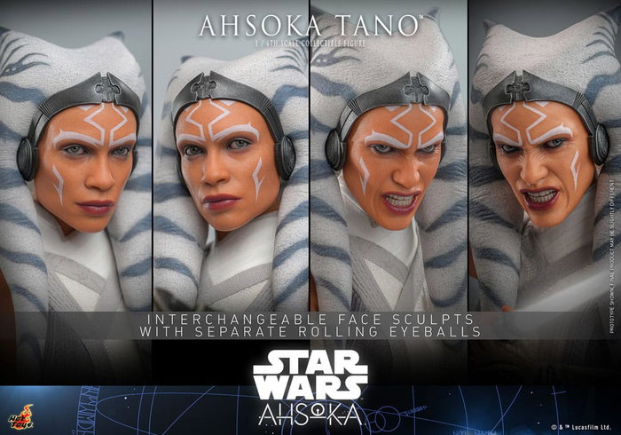 Hot Toys Star Wars : Figurine Ahsoka Tano 1/6 (28 cm)