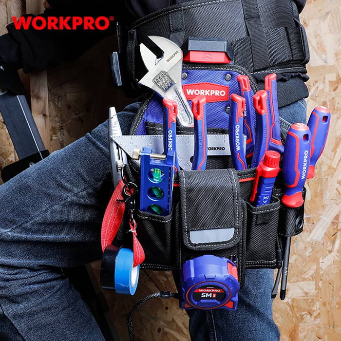 Workpro Sacoche de ceinture de technicien à changement rapide