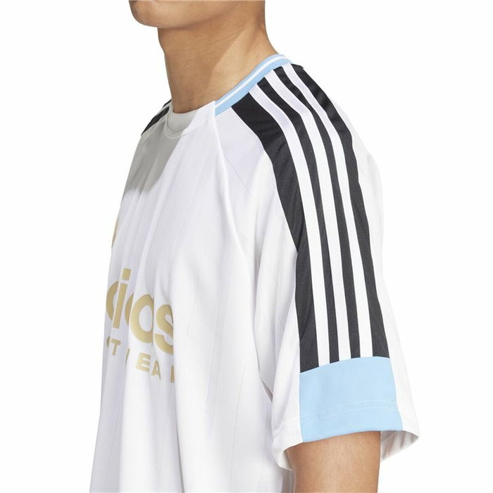 T-shirt à manches courtes homme Adidas Tiro Nations Blanc