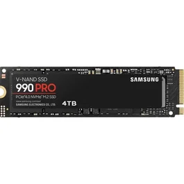 Samsung 990 Pro SSD Interne 4 To NVMe M.2 PCIe 4.0x4 Lect. 7450 Mo/s